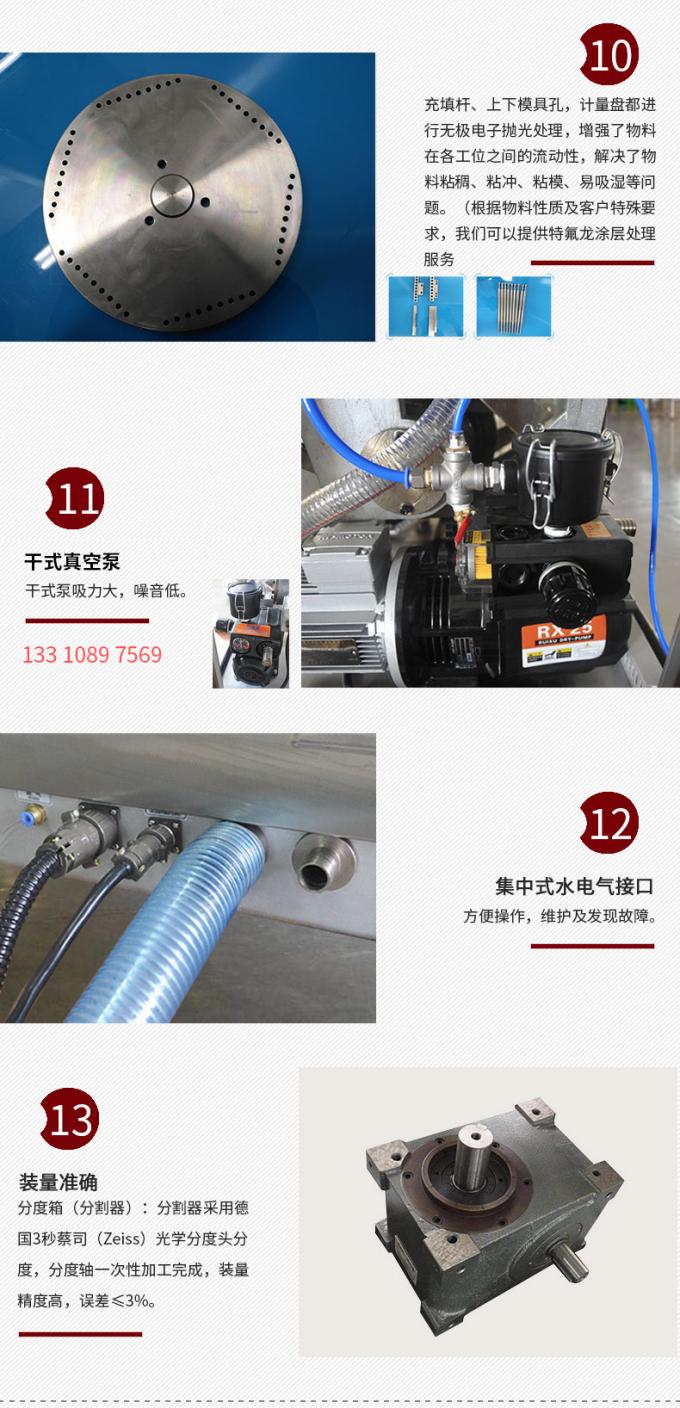 Customized Automatic Capsule Filling Machine 138000 Capsules / Hour Capacity 1