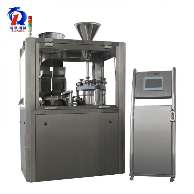 Automatic Capsule Powder Packing Machine 228000 Capsules / Hour Capacity 0
