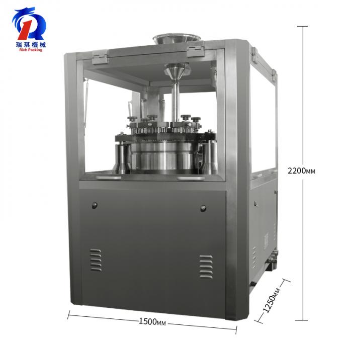 Electric Automatic Capsule Filling Machine 6000 Capsules / Min Capacity 0