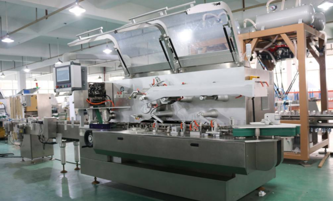 GMP Standard High Speed Cartoning Machine With High Working Efficiency 0