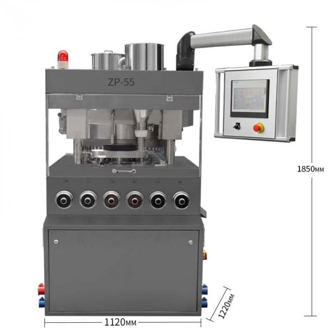 Large Pressure 120 KN Tablet Press Machinery , Pill Press Machine For Big Size Tablet 0