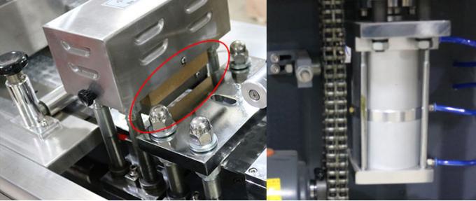 Plate Aluminium - Plastic Blister Packing Machine All Of Working Stations Are Adopted Four Columns For Position 5