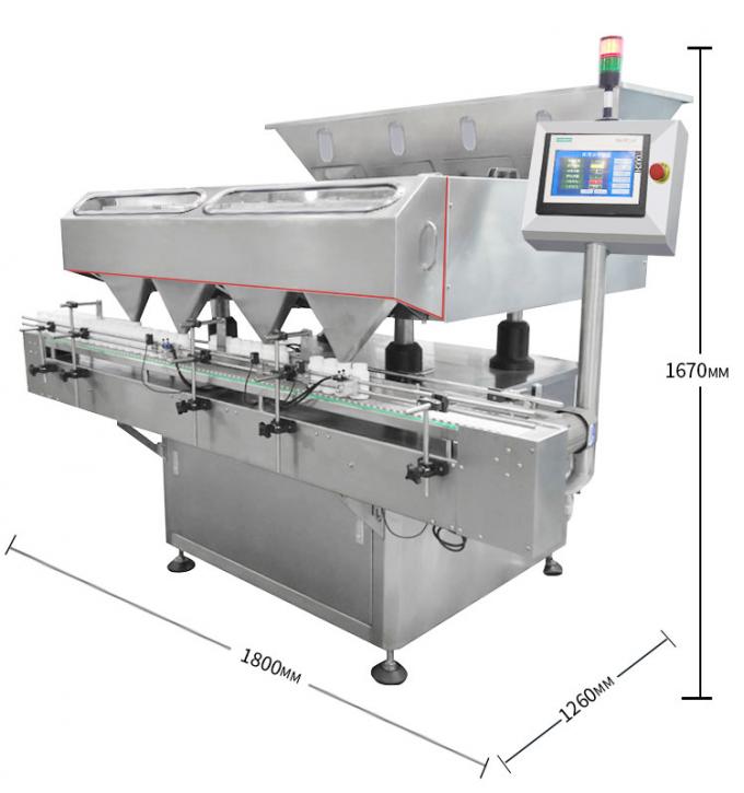 High Precision Electronic Counting Machine Stainless Steel Pill Bottle Filling Machine 1