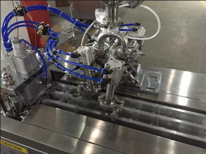 Dpp 160L Liquid Pack Blister Packaging Machine , Liquid Filling And Sealing Packing Machine 1