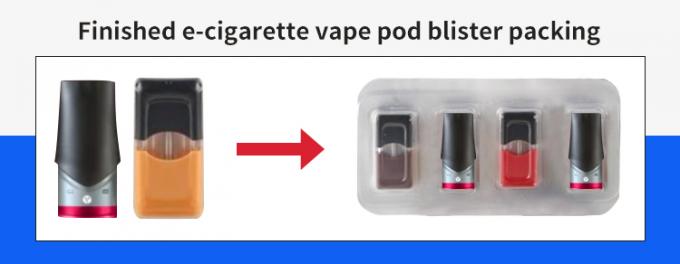 Dpp260s Electronic Cigarette Vape Pods Blister Packing Machine 0