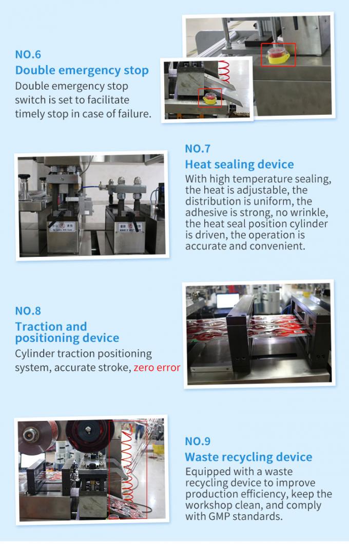 Dpp260s Electronic Cigarette Vape Pods Blister Packing Machine 2