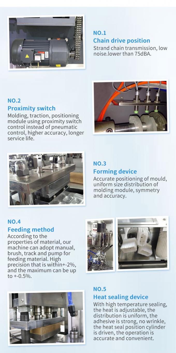 Dpp160 Automatic Alu - Alu Medicine Blister Packaging Machine For Sale 1