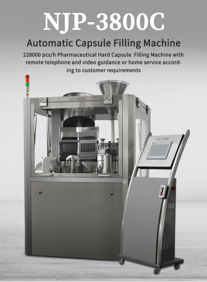 High Speed Njp 3800Pcs/Min Fully Automatic Pill Gard Gel Capsule Filling Machine 1