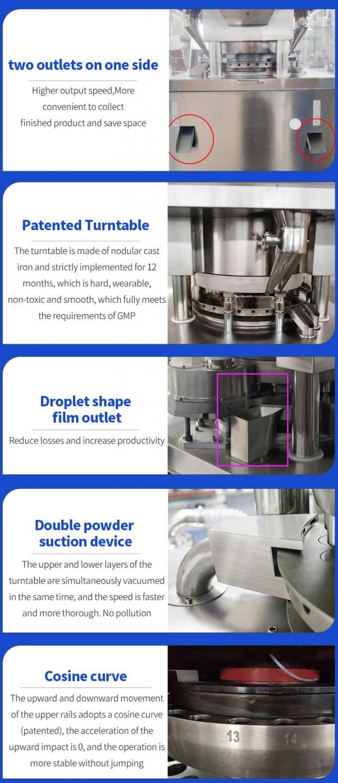 ZP 29D Powder Tablet Pill Press Machine For Sale 2