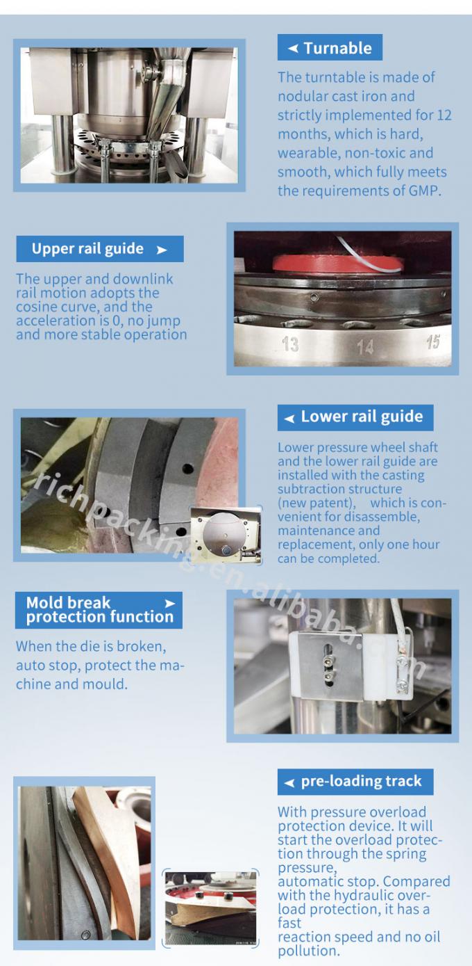rotary tablet press making machine