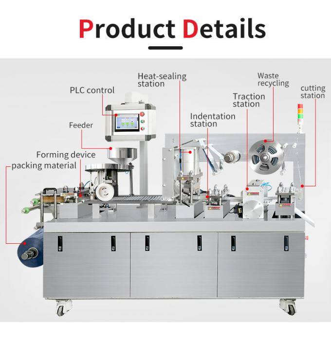 alu alu blister packing machine