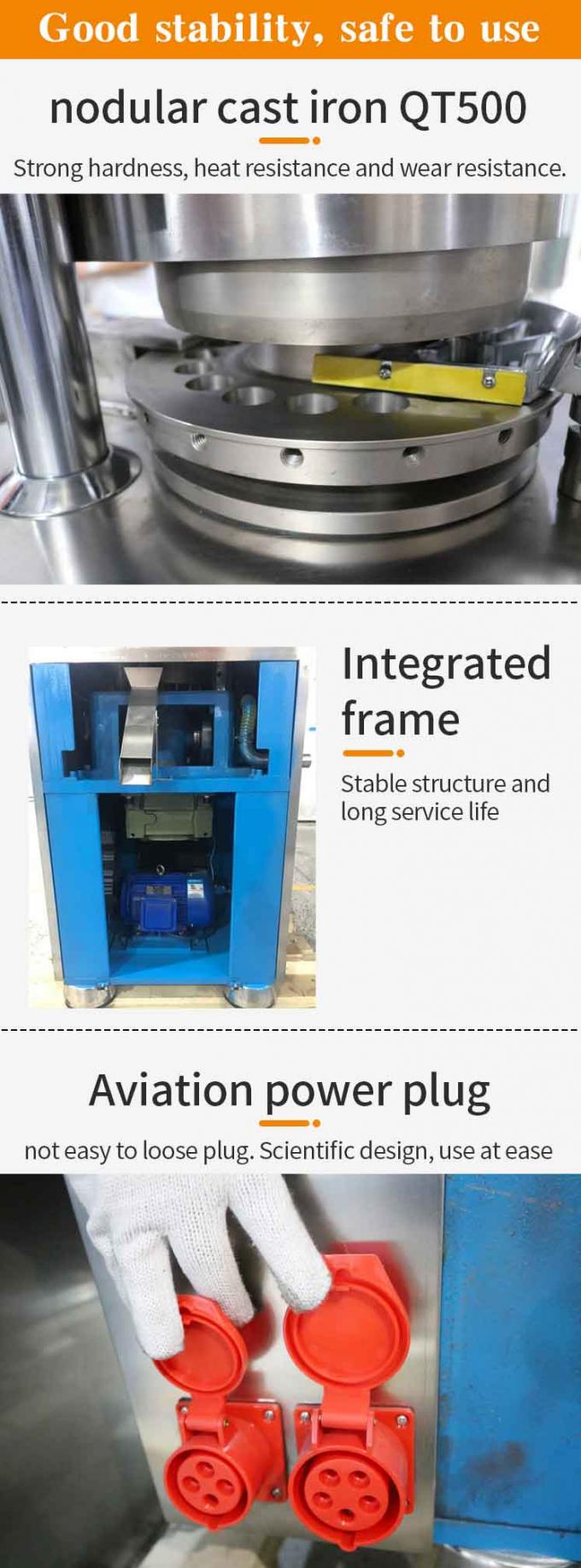 Zp-17d Tablet Compression Machine Fully Automatic Rotary Pharmaceutical 3