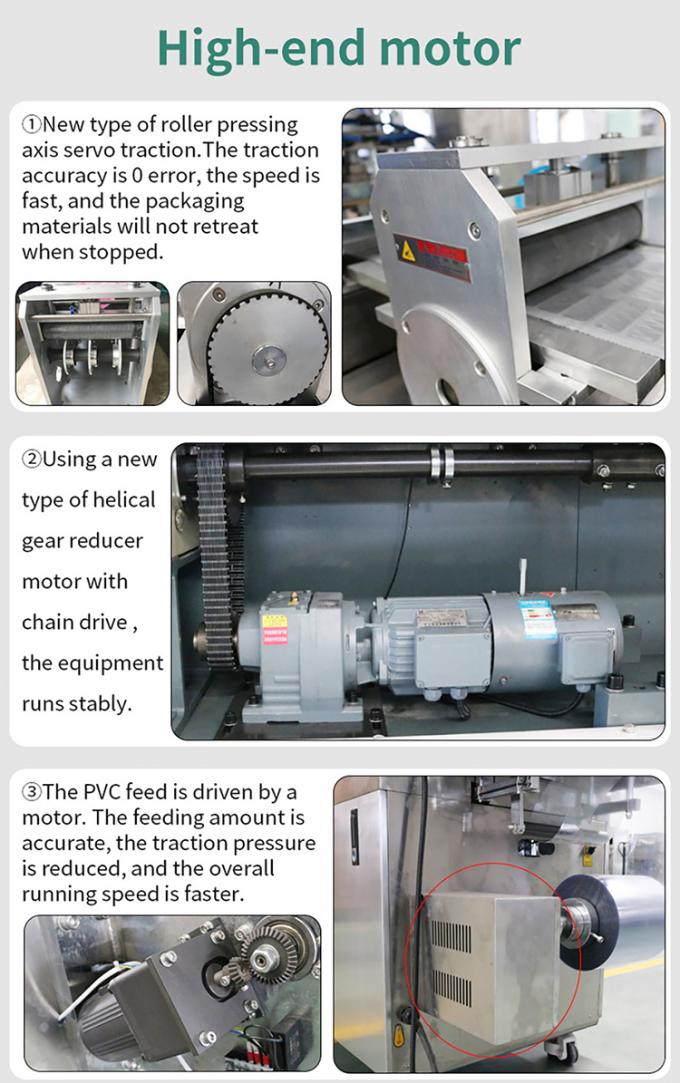 Blister Packing Machine For Alu Alu Plastic Plate Blister 1