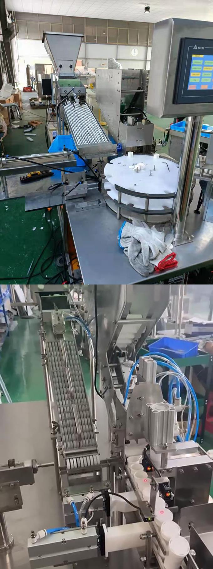 Effervescent Tablet Counting Machine Tablet Counter 8 Lane Fully Automatic 3