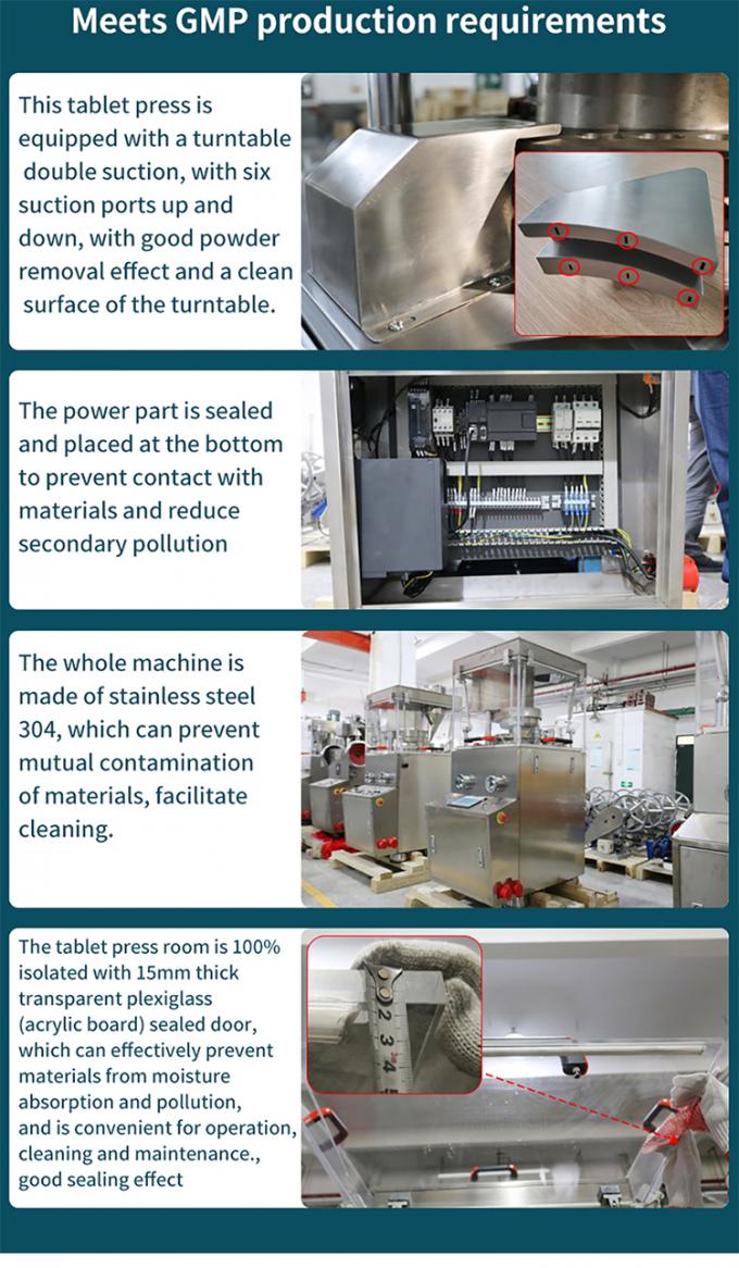 Pharmaceutical Tablet Press Machinery Rotary Small Manufacturers 2