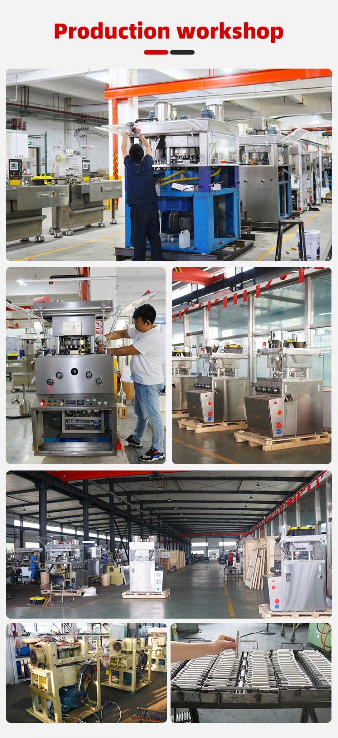 SS Material Pharmaceutical Tablet Press Machine / Pill Press Machinery 2