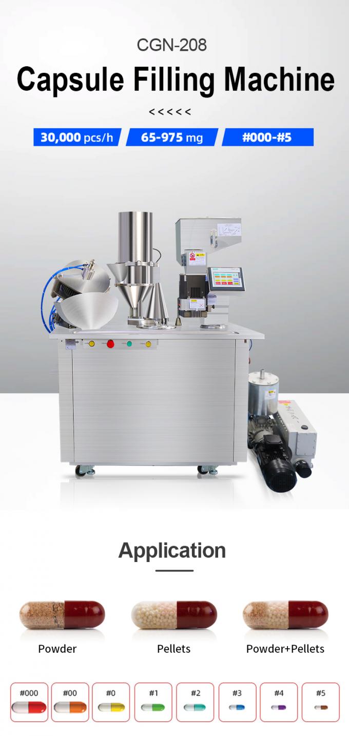 Semi-Auto Capsule Filling Machine Semi-automatic Capsule Filler Machine 0