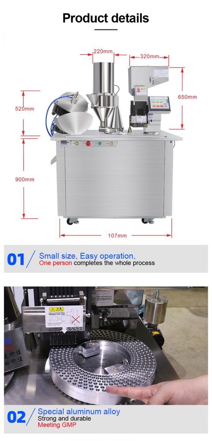 Semi-Auto Capsule Filling Machine Semi-automatic Capsule Filler Machine 1