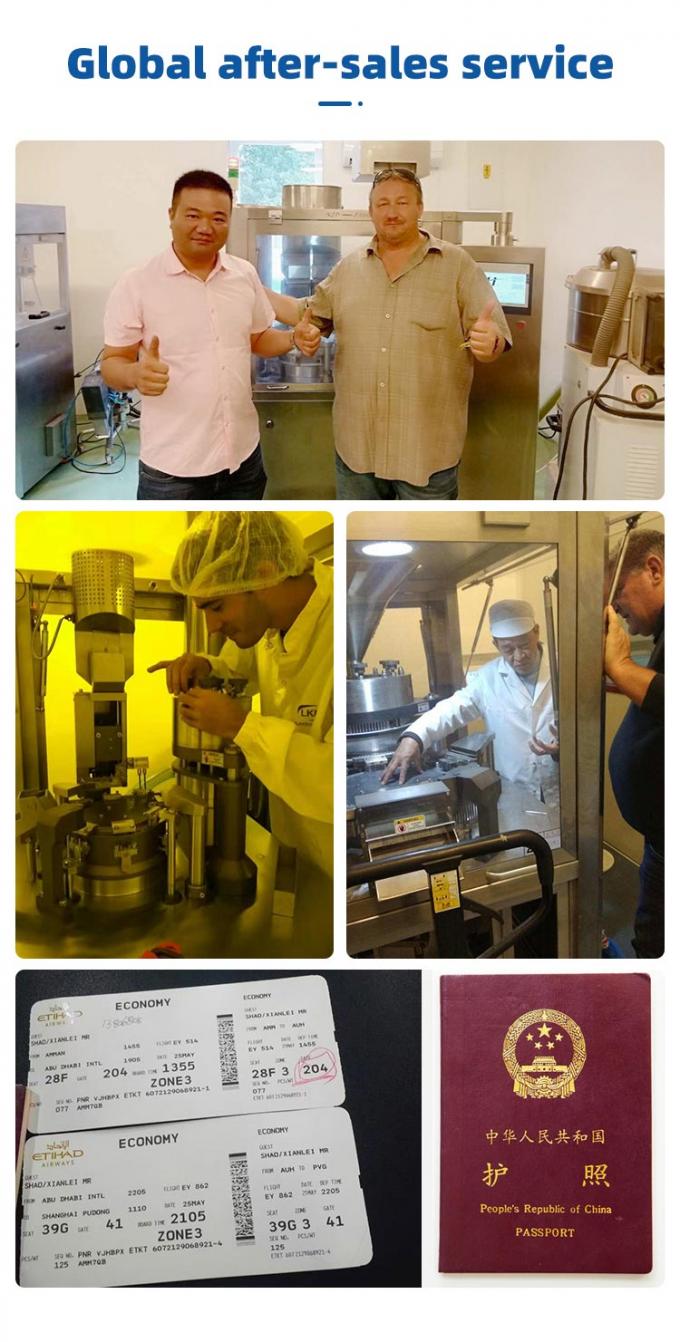 Pharmaceutical Powder Hard Gelatin Semi Automatic Capsule Filling Machine 4