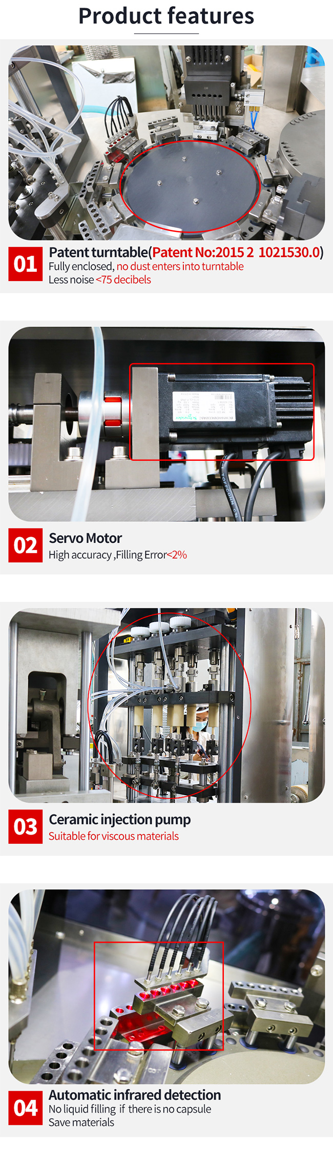 Automated Monoblock Pharmaceutical Liquid hard Capsule Filling production Machines 1