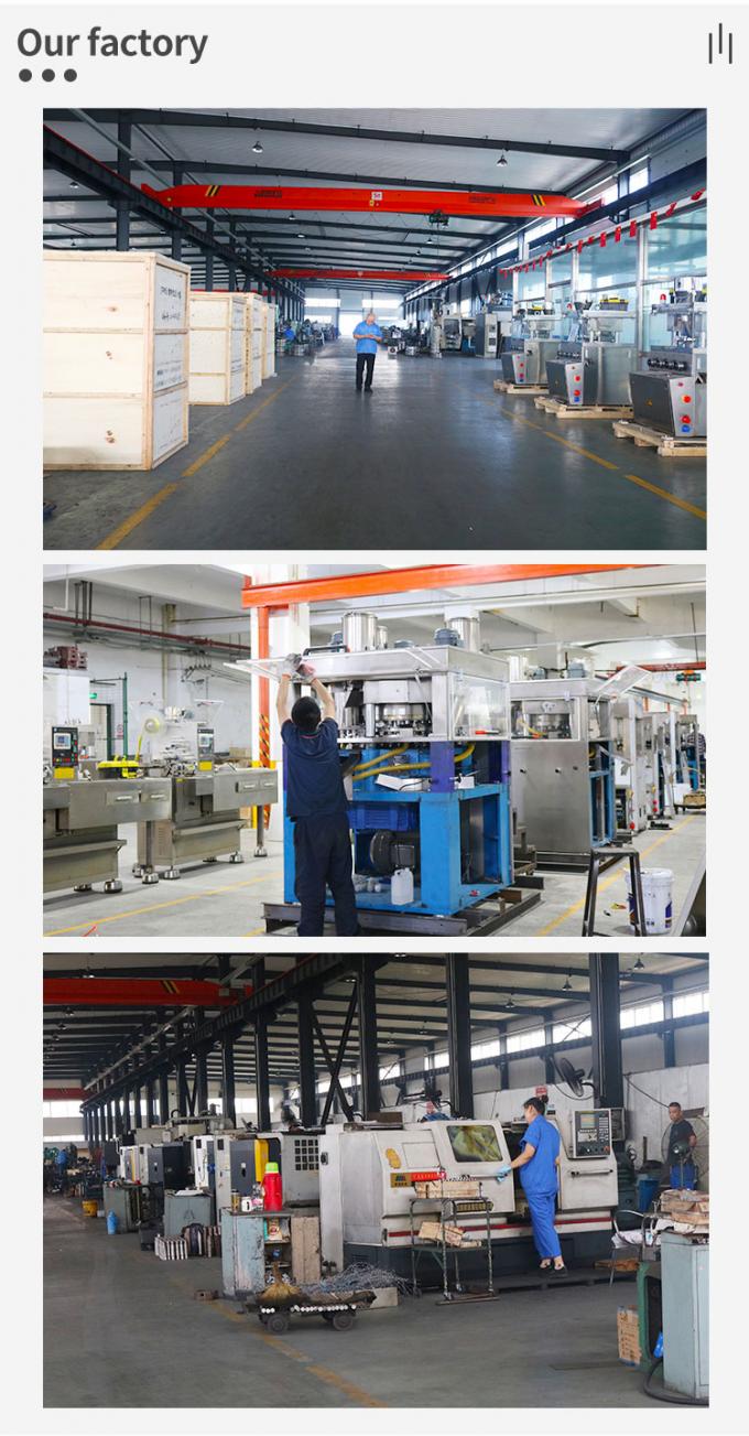 Pill Tablet Press Machine Automatic ZP 17 19 GMP CE For Powder 2