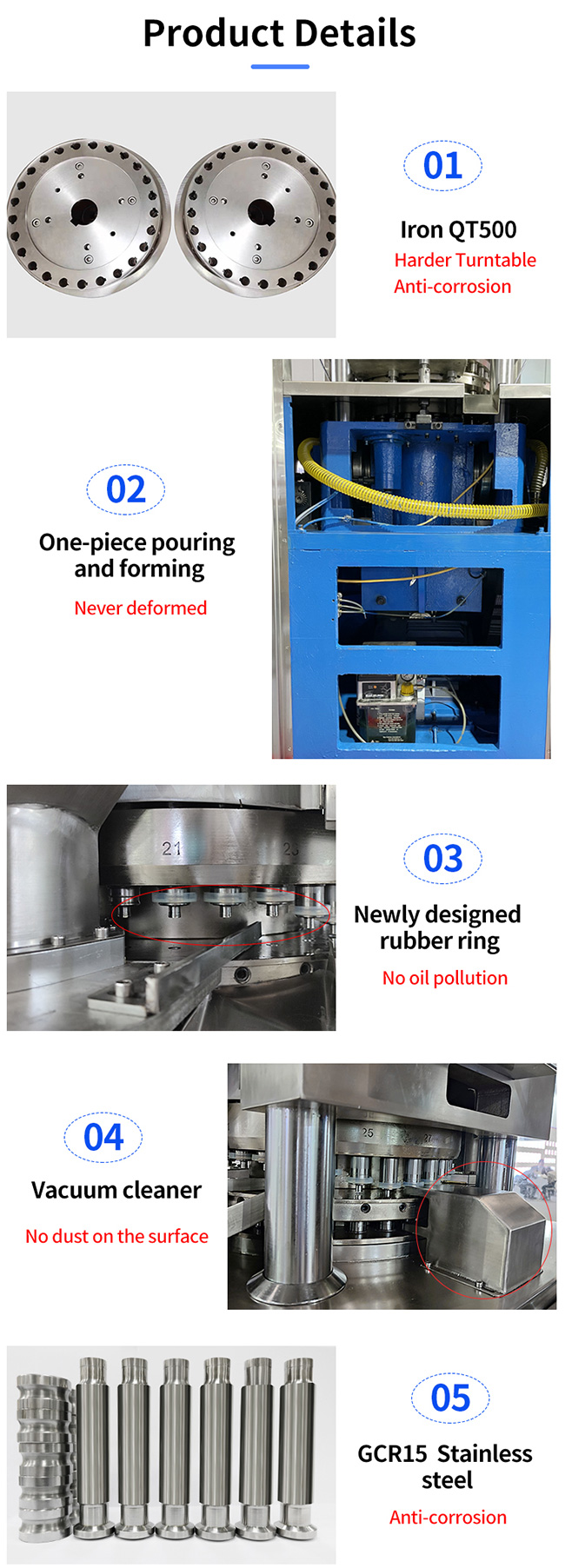 Rotary Tablet Press Machine For Large Diameter Dishwashing Dishwasher Tablet 1
