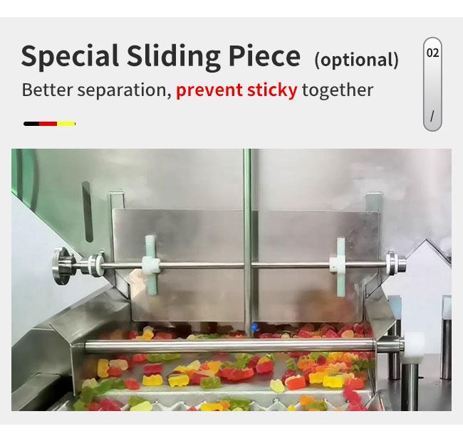PLC Touch Control 8 Channel Automatic Counting Machine Bottling Gummy Bear Candy Tablet Capsule 3