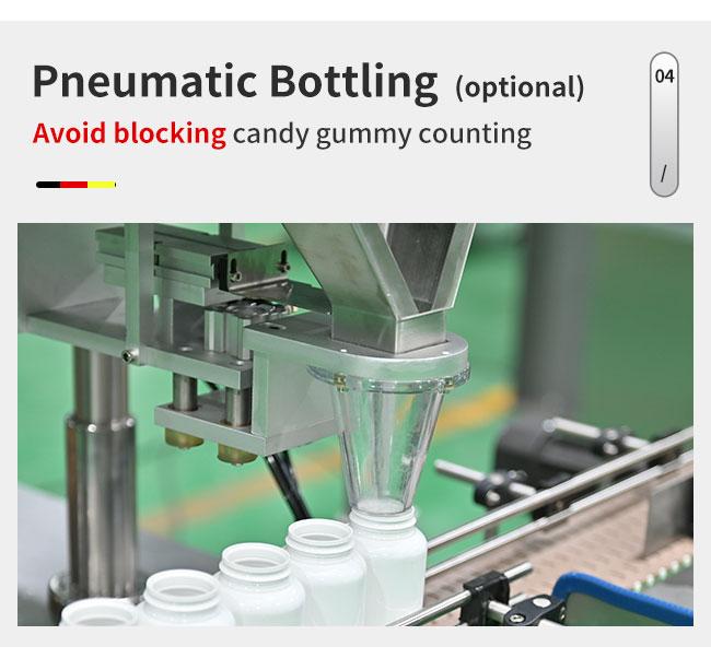 PLC Touch Control 8 Channel Automatic Counting Machine Bottling Gummy Bear Candy Tablet Capsule 5