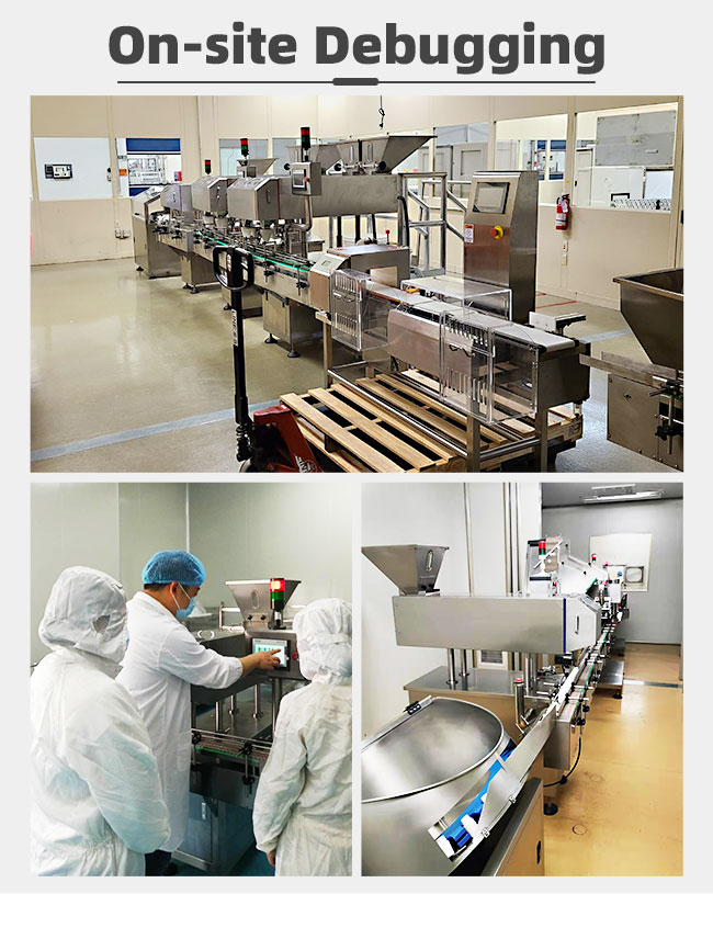 Fully Automatic Counting Machine High Capacity Glass Bottle Filling Pill Capsule Tablet 5