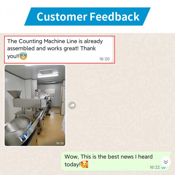 Electronic Capsule Tablet Automatic Counting Machine For Pharmacy Counting And Bottle Filling Machine 0