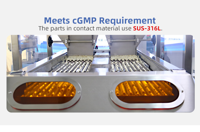 Automatic Counting Machine Tablet Capsule Counter And Filler Line 5