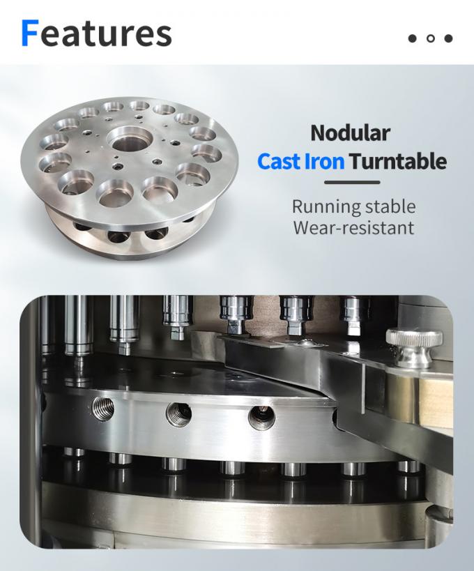 ZP 27 73 Rotary Tablet Press Machine High Speed Three Layer Triple Color Automatic 4
