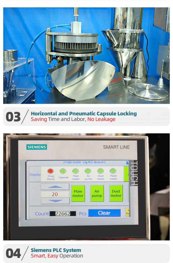 Semi Automatic Capsule Filling Machine Pharmaceutical Hard Gelatin Capsule 000 2