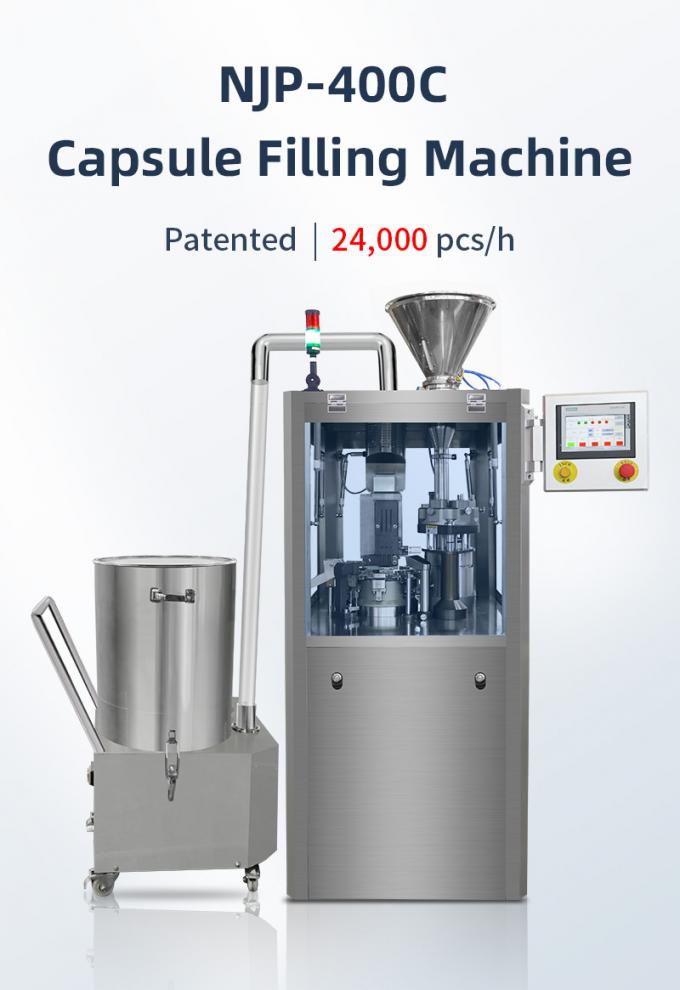 NJP Capsule Filling Machine Full Automatic For Powder Pellet Pharmaceutical 0