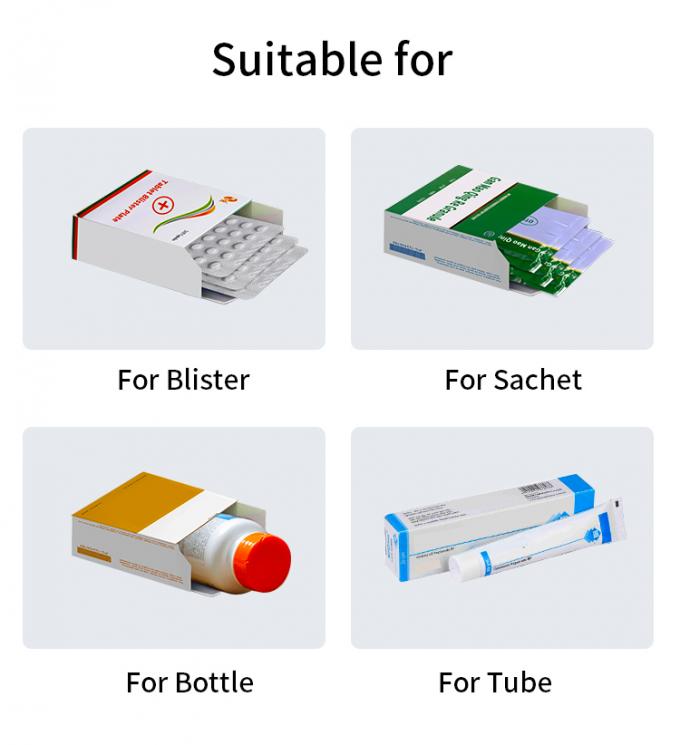 Automatic Cartoning Machine Packaging Sachet Blister Sheet Bottle Tube 1