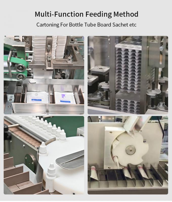 Automatic Cartoning Machine Packaging Sachet Blister Sheet Bottle Tube 2