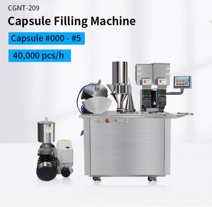 CGNT 209 Capsule Filling Machine Semi Automatic Capsule Filler Machine 0