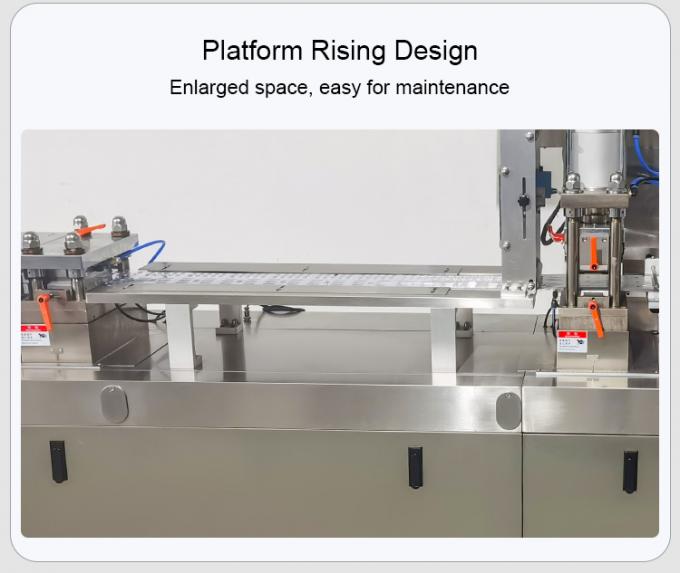 DPP160pro Capsule Tablet Blister Packing Machine Automatic High Speed 5