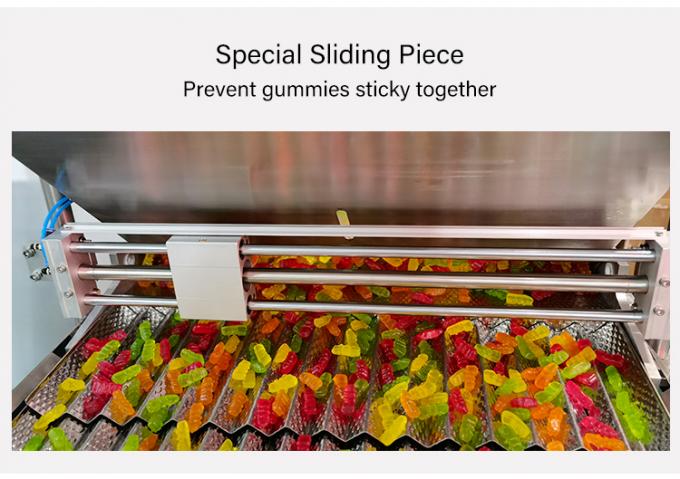 Gummy Counting Machine Automatic Packing Filling Bottling Sugar Pectin Oiled Candy 3