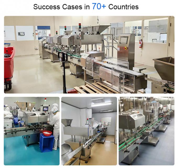 Gummy Counting Machine Automatic Packing Filling Bottling Sugar Pectin Oiled Candy 6