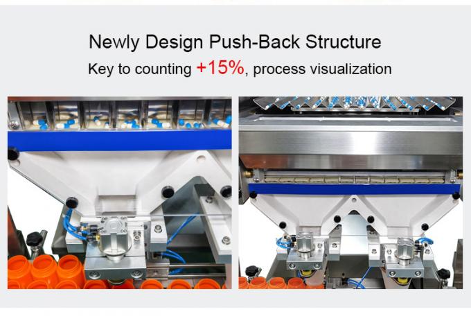 Automatic Tablet Counting Machine Capsule Filling Bottling Counter With Modular 3