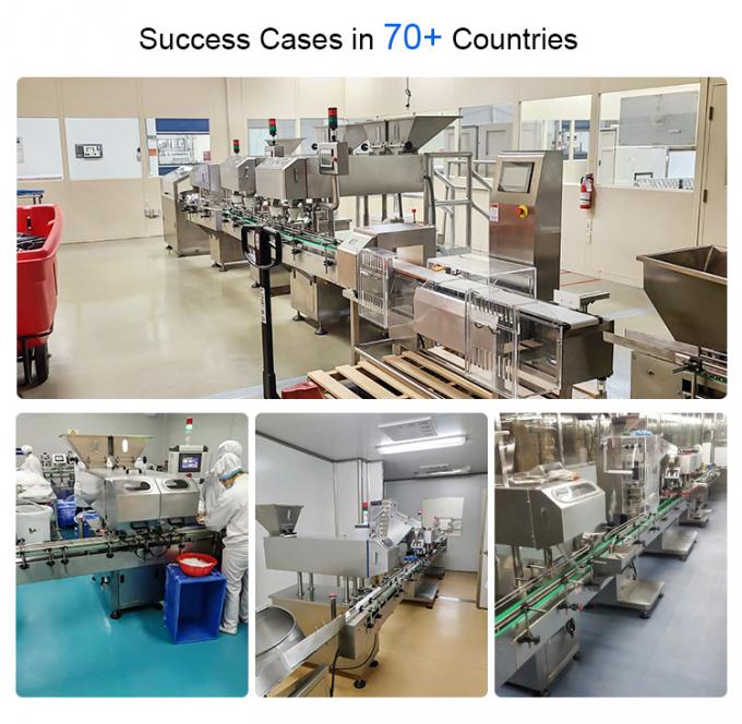 Automatic Tablet Counting Machine Capsule Filling Bottling Counter With Modular 7