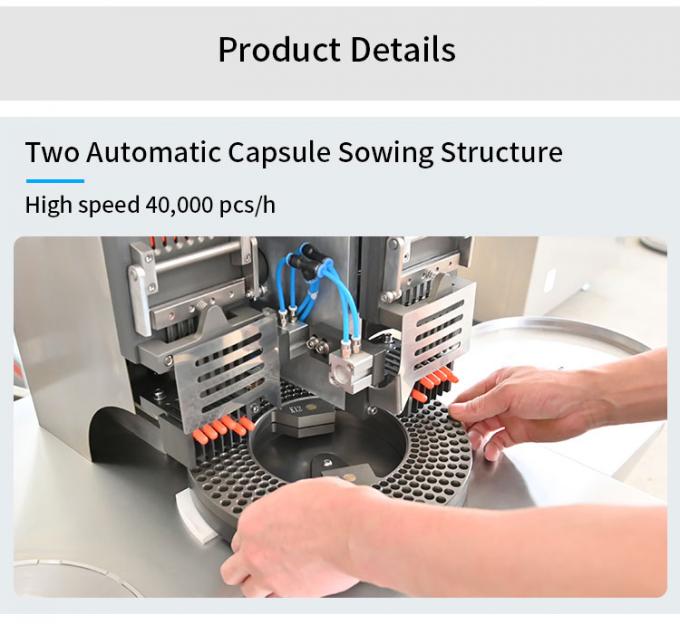 Semi Automatic Capsule Filling Machine Half Auto Pharmaceutical Capsule Filler 1