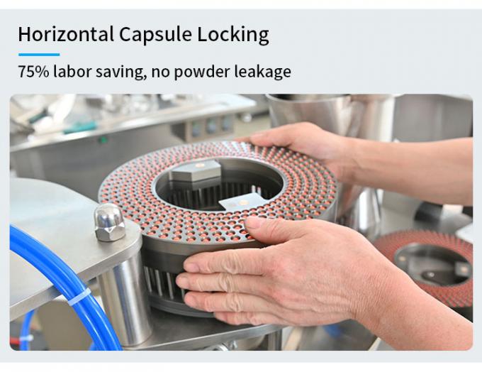 Semi Automatic Capsule Filling Machine Half Auto Pharmaceutical Capsule Filler 3
