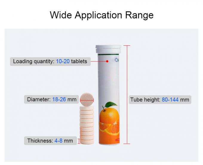 Vitamin C Effervescent Bottle Tube Counting Filling Tablet Packing Machine 2