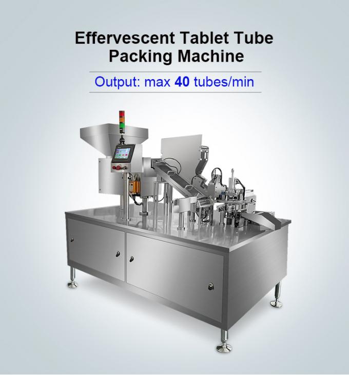 Vitamin C Effervescent Bottle Tube Counting Filling Tablet Packing Machine 3