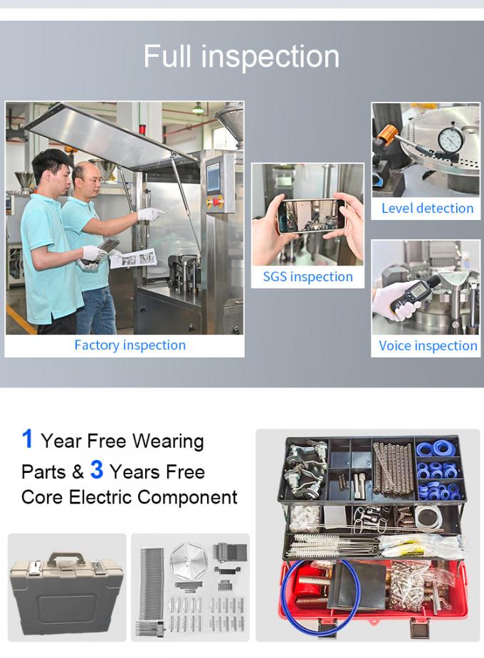 NJP400 High Speed Automatic Capsule Filling Machine Pharmaceutical Hard Capsule Gel Filler Machine 4