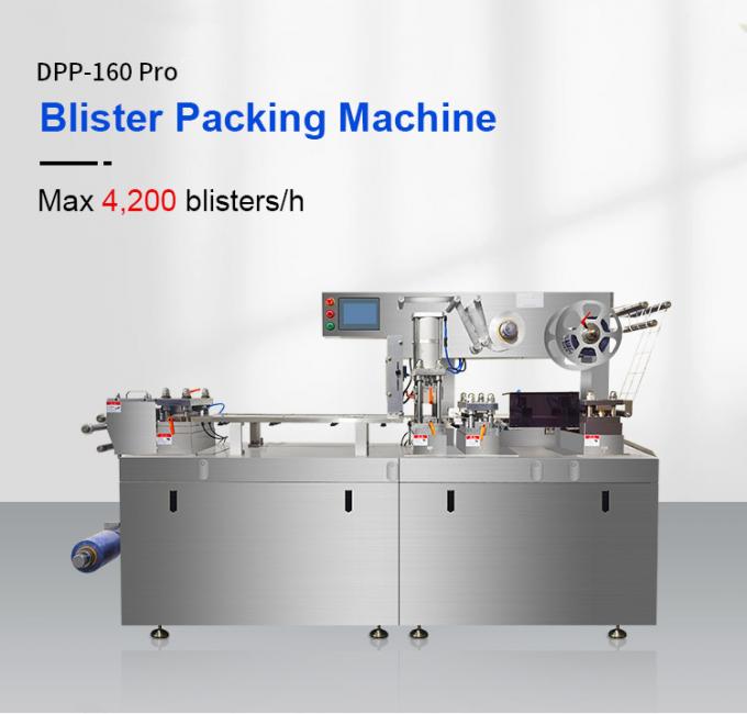 Honey Pill Tablet Blister Sealing Packing Automatic Blister Package Machine 2