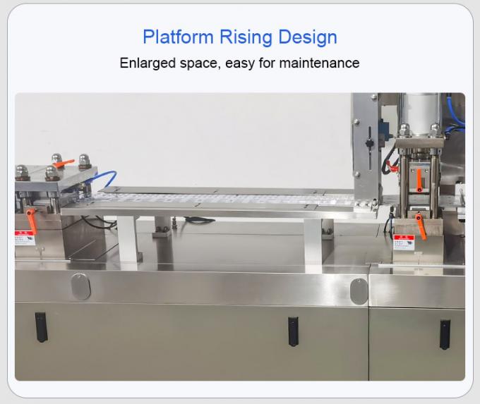 Honey Pill Tablet Blister Sealing Packing Automatic Blister Package Machine 5