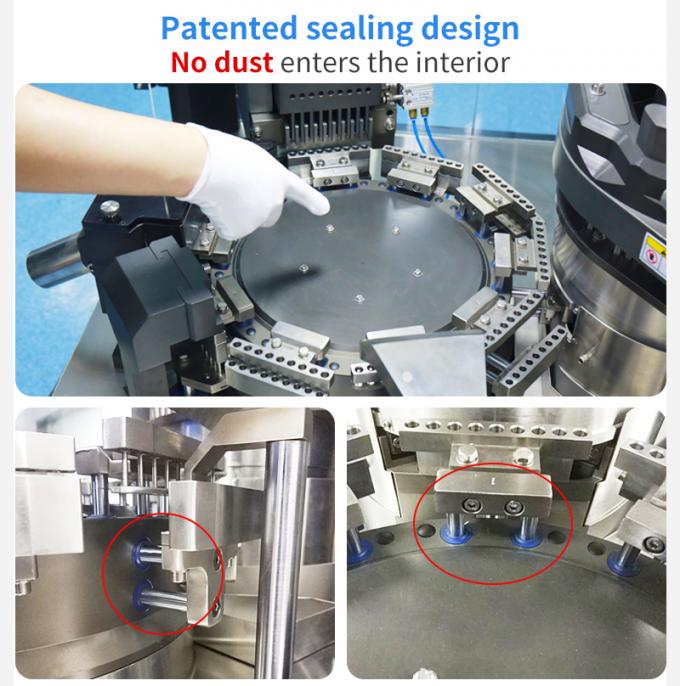 High Speed Automatic PLC Capsule Filler Machine With OEM ODM Service 4